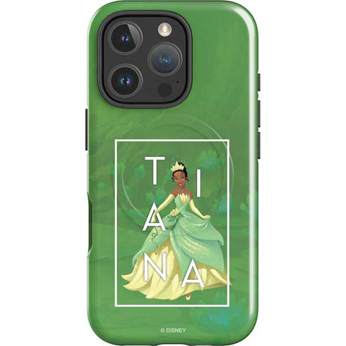 Disney Princess Tiana Floral iPhone 16 Pro Max Magsafe Impact Case